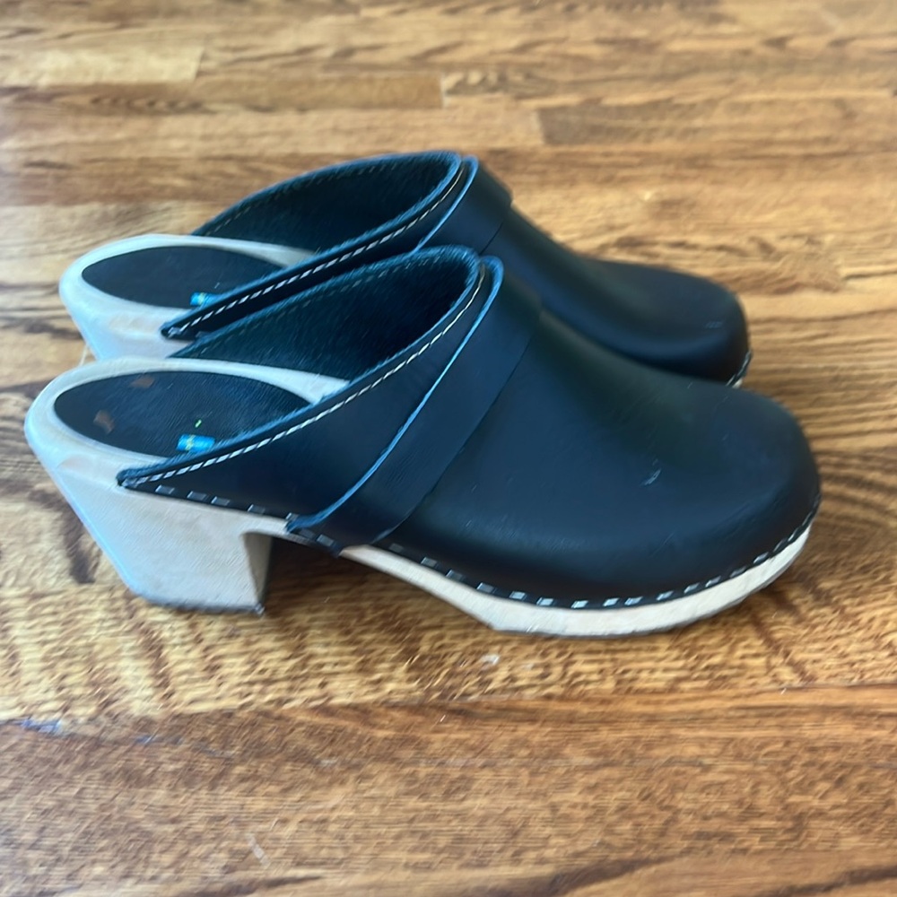 Lotta from Stockholm black clogs - sz 40